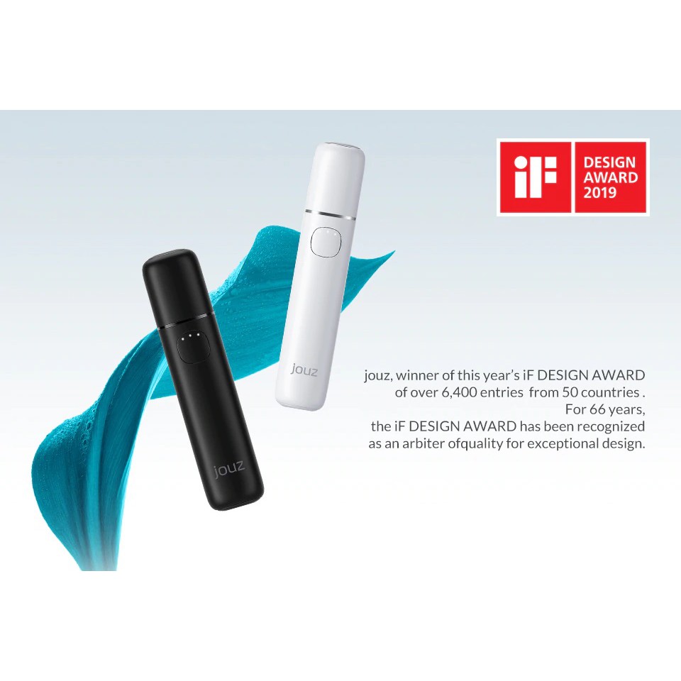 Jouz 20 Heat Not Burn 20 Continuous Stick With Single Charge Free Gift Cleaning Device White Shopee Malaysia