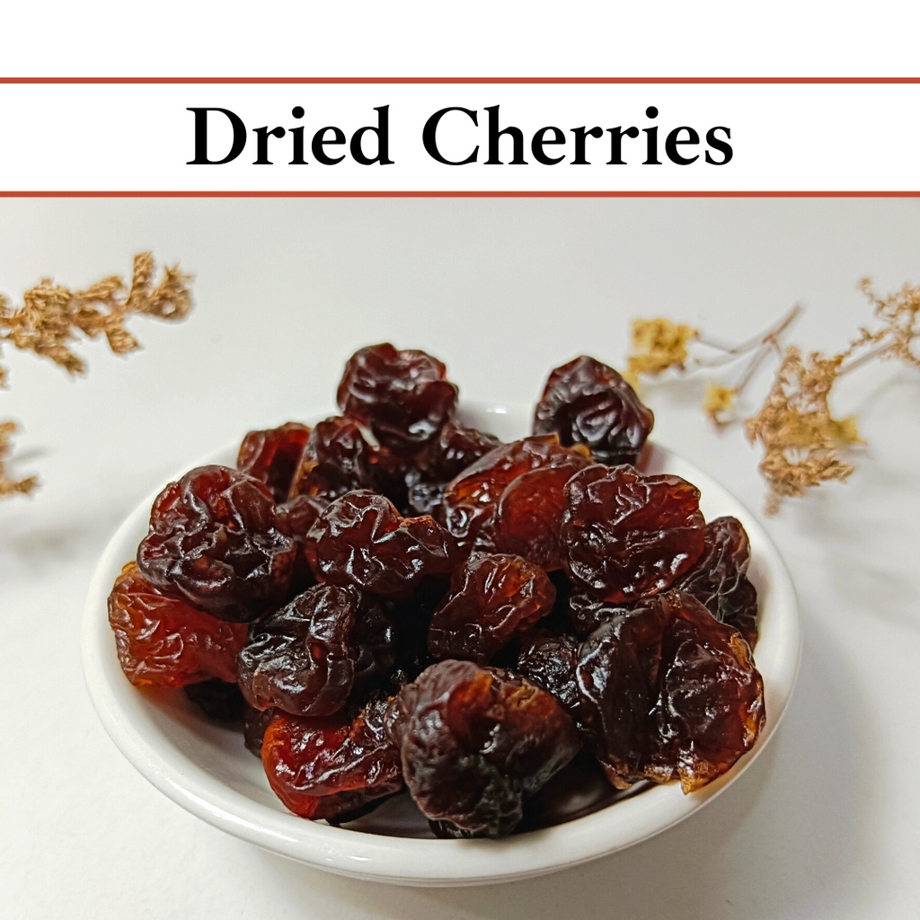 (READY TO SERVE) WHOLE Dried Cherries,Dried Cherry,整顆 樱桃干,Buah Ceri Kering -100g,150g,500g