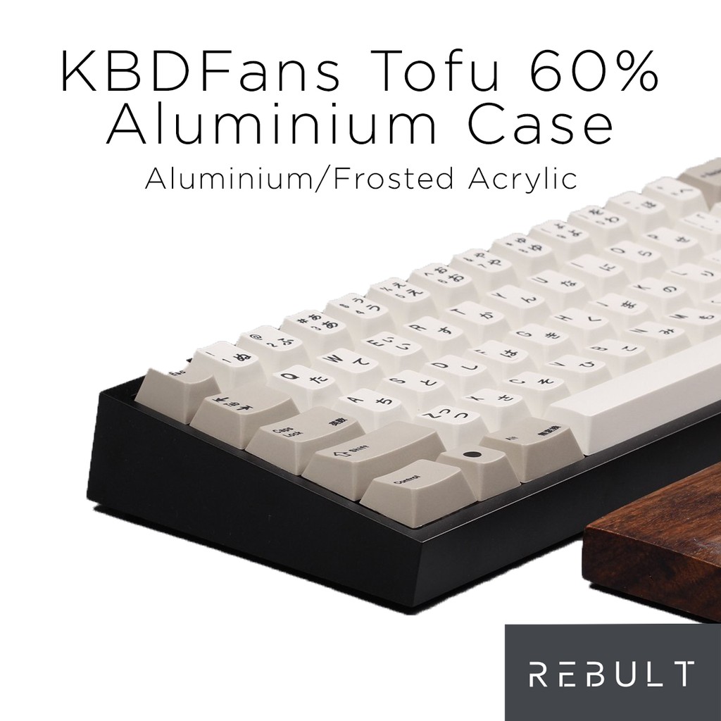 Kbdfans Tofu 60 Aluminium Case For Mechanical Keyboards Shopee Malaysia