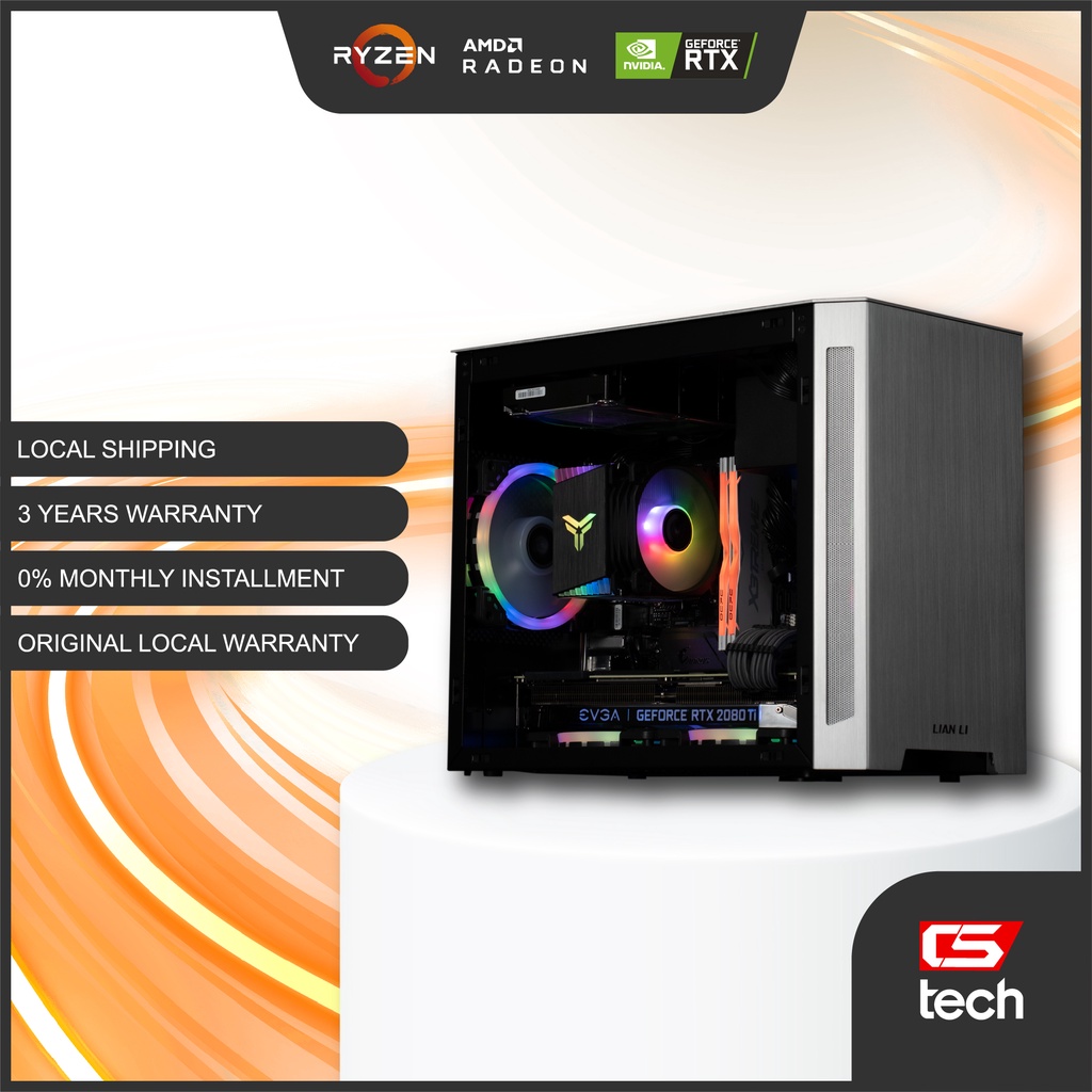 Custom Gaming Pc Lian Li Tu 150 Mini Itx Pc Amd Ryzen 5 3500x 3600 5600x Rx570 Gtx1660 Super Rtx 3060ti Rtx 3070 Shopee Malaysia