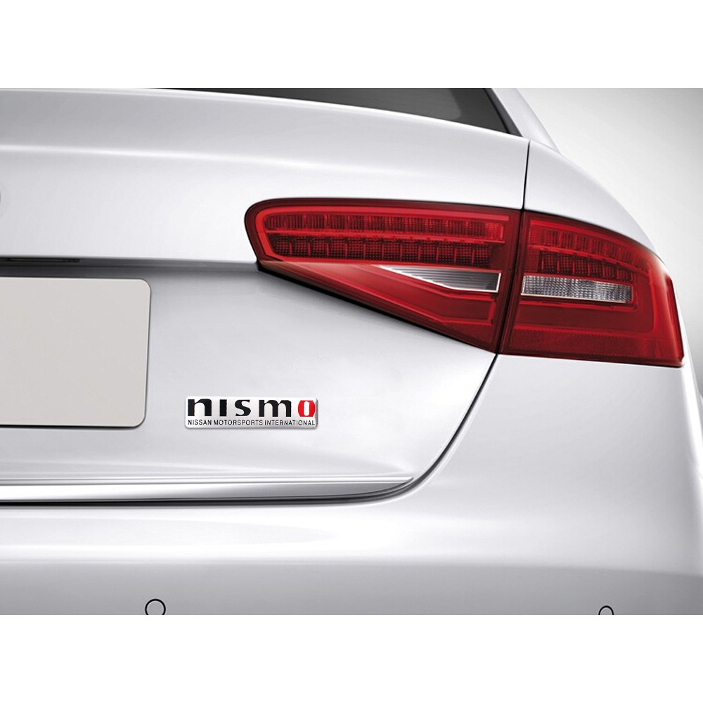 NISMO Motorsports Car Fender Hood Sides Sticker Badge Decal Emblem for Nissan X2