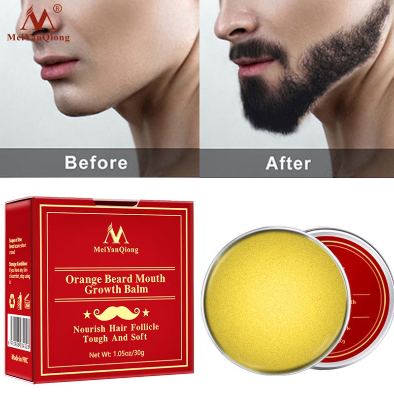 100 Natural Men Growth Beard Oil Organic Beard Wax Balm Avoid