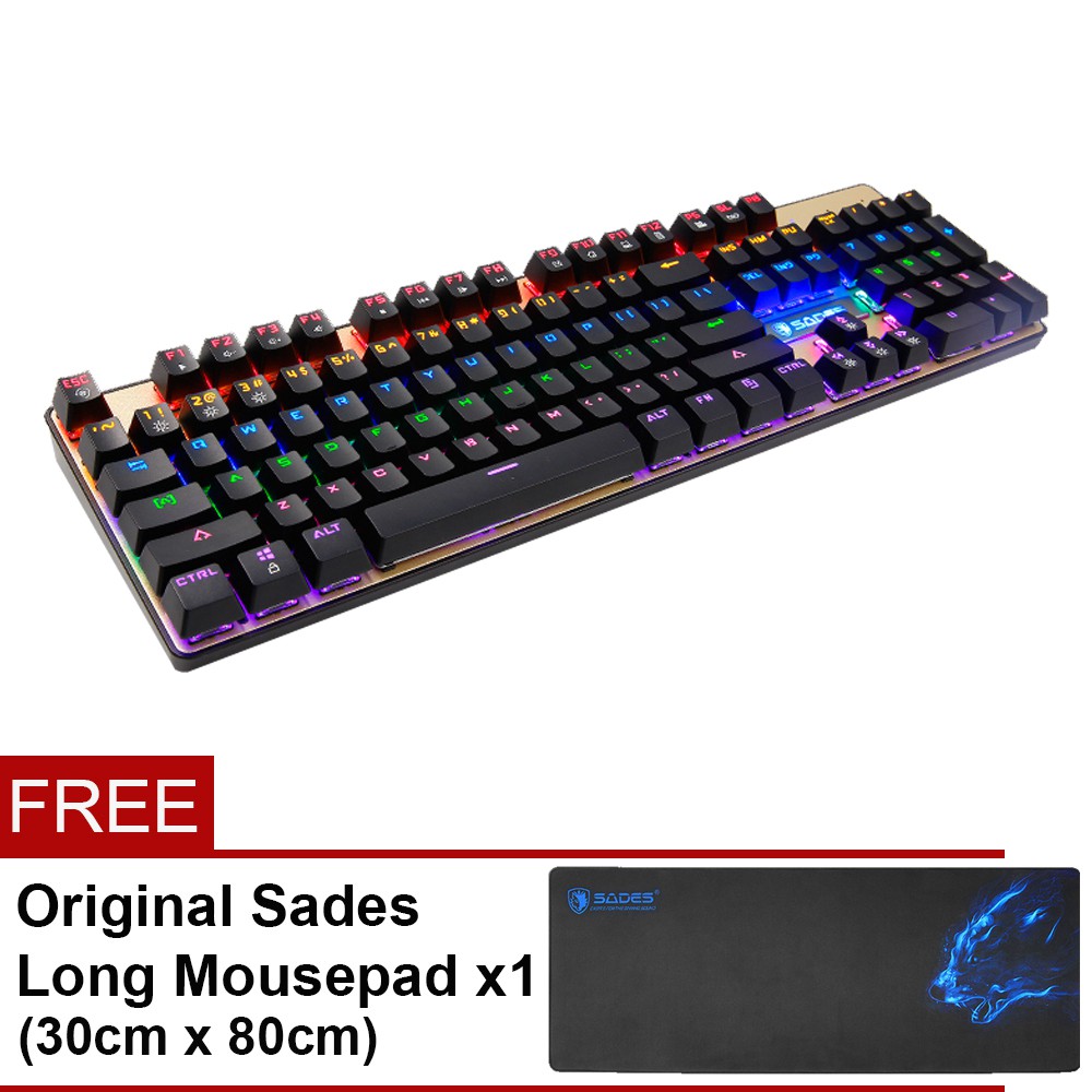 Sades Feng Ying Mechanical Gaming Keyboard Shopee Malaysia