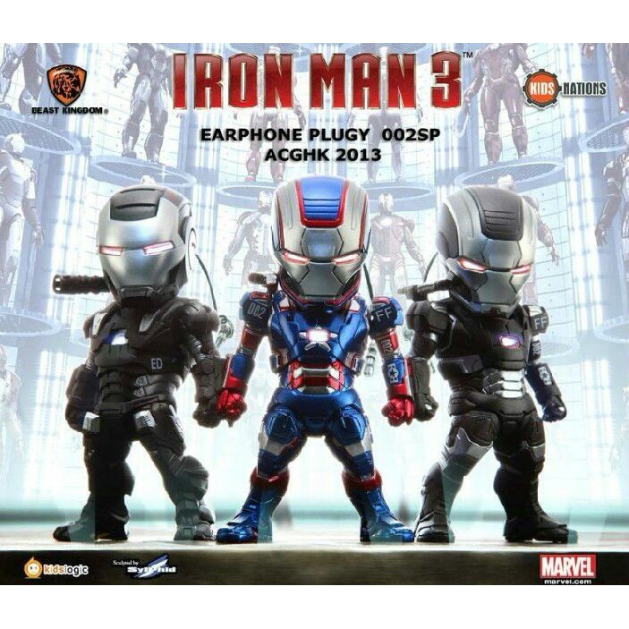 Egg Attack Kids Iron Man 3 Q Version Luminous War Machine