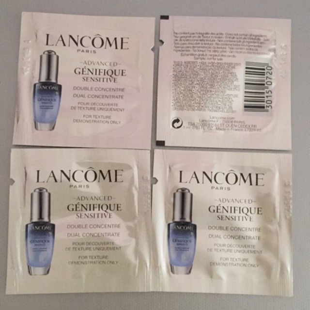 lancome genifique sensitive double concentrate