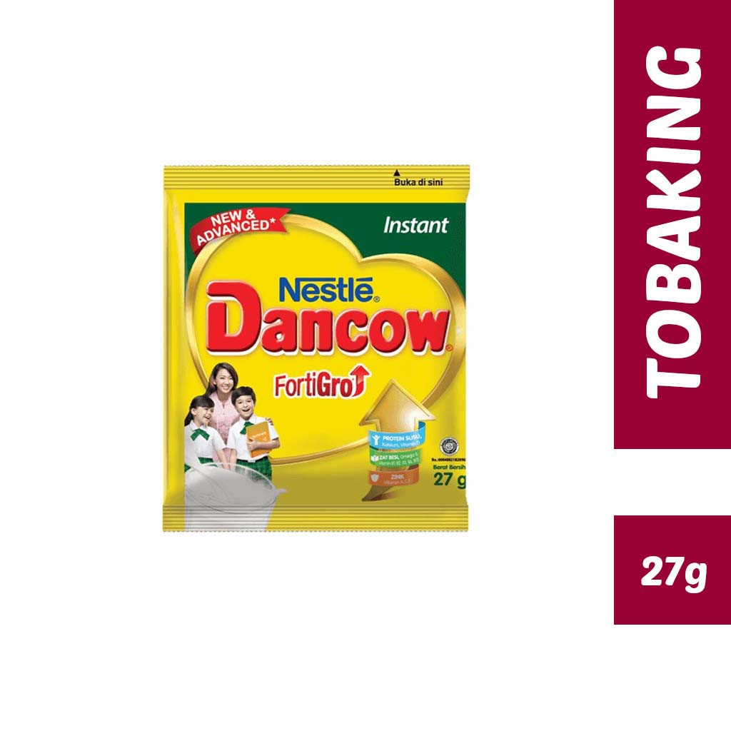 Dancow Fortigro Milk Sachet 27gr