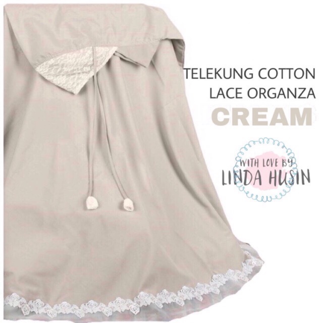Telekung Lace Cotton Roselle Organza Free Gift Shopee Malaysia