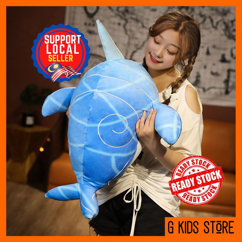 childe narwhal genshin plush