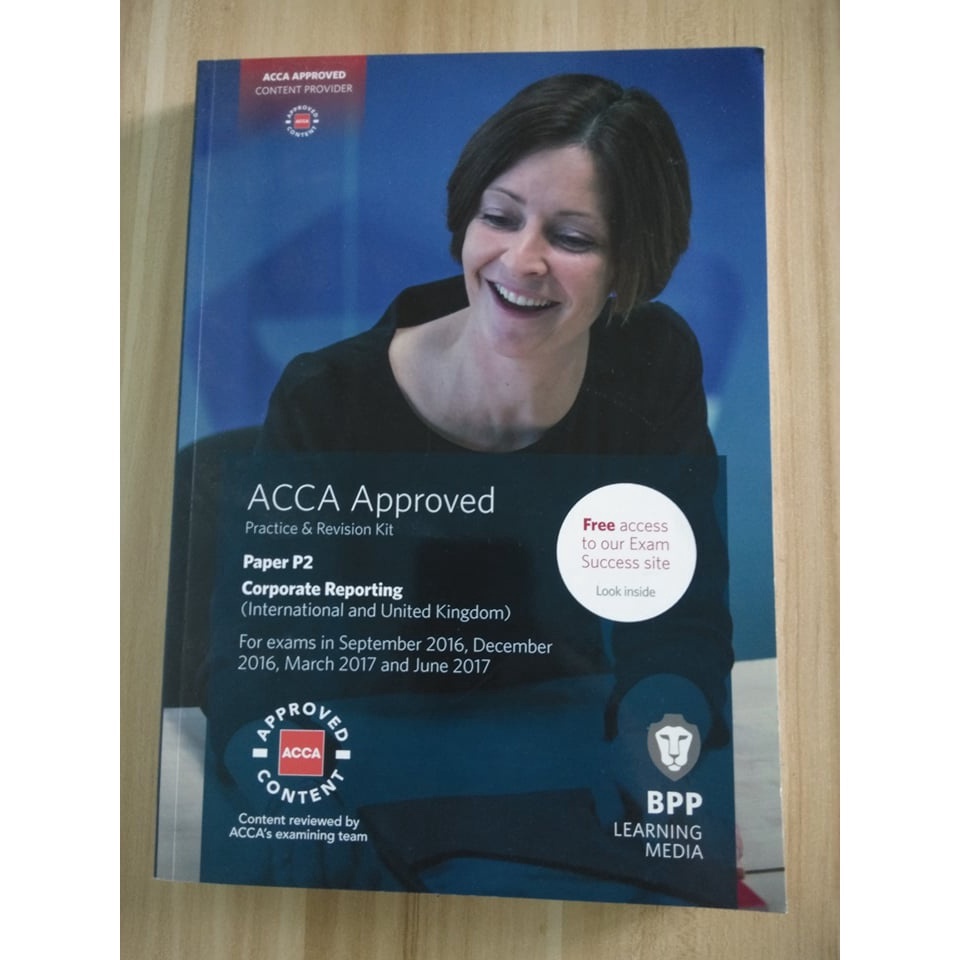 ACCA Practice Kit Paper P2 Corporate Reporting (Used) | Shopee Malaysia