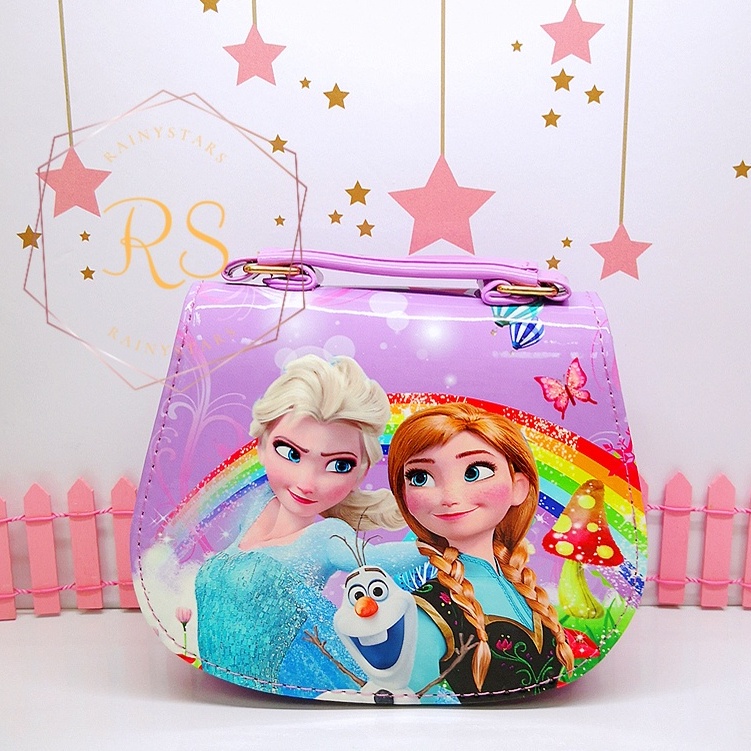 Rainystars Frozen Shoulder Bag For Kids Lady Sling Bag Perempuan Crossbody Budak Wholesale Harga Borong Gifts Hadiah