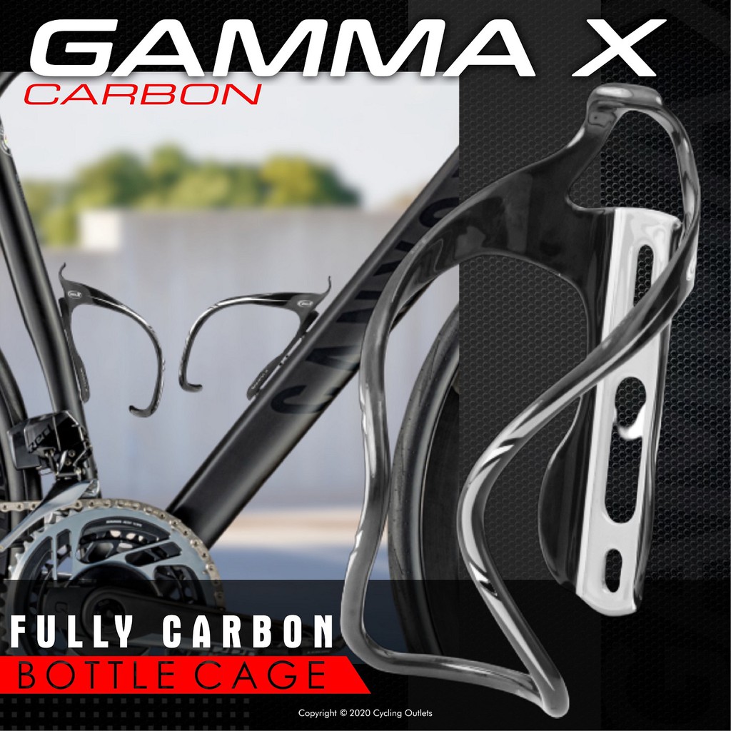 🔥Ready Stock🔥Gamma X Full Carbon Bottle Cage Water Bottle Cage bottle  Holder Road Bike MTB RB Mountain Bikes Bicycle