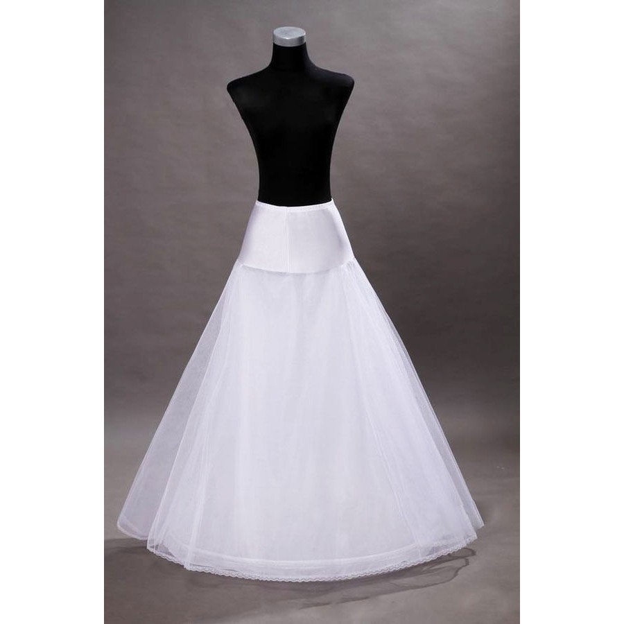 Hot 3 Styles Plus Size/Normal Size White Wedding Gown Petticoat Slip Underskirt 