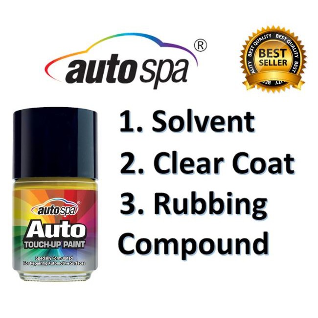AUTOSPA Solvent, Clear Coat, Rubbing Compound Shopee Malaysia