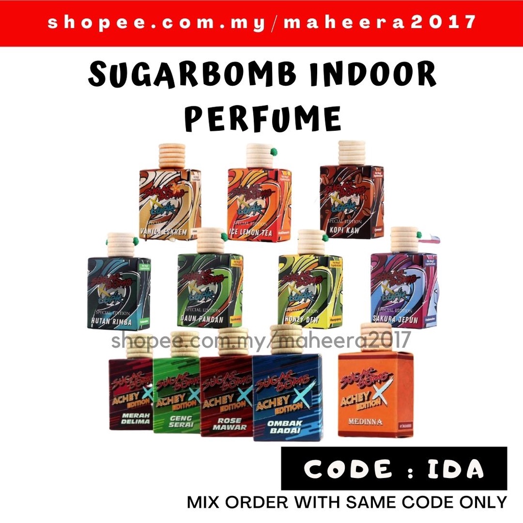 SUGARBOMB X LuPK / Achey Edition / indoor perfume / air fragrance / car