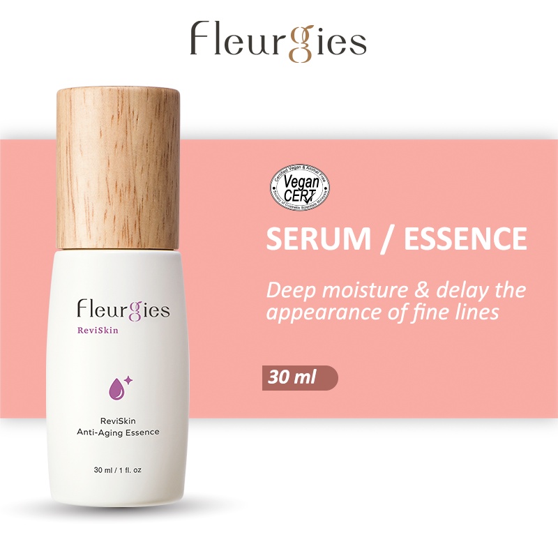 [Serum / Essence] Fleurgies ReviSkin Anti-Aging Essence (30ml) || Skin Serum Anti Aging Serum 抗老 精华液
