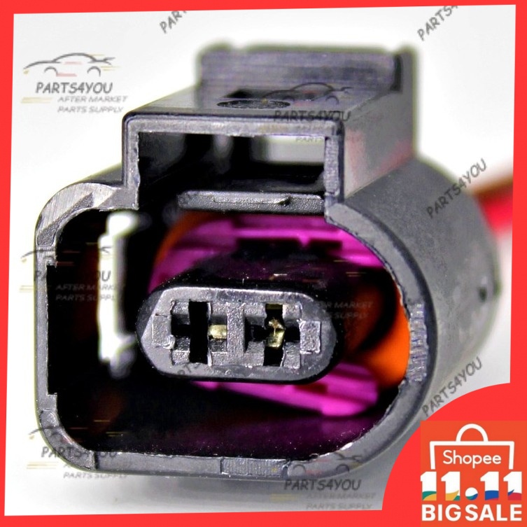 VOLKSWAGEN AUDI COOLANT TEMPERATURE SENSOR SOCKET CONNECTOR/ FAN SWITCH