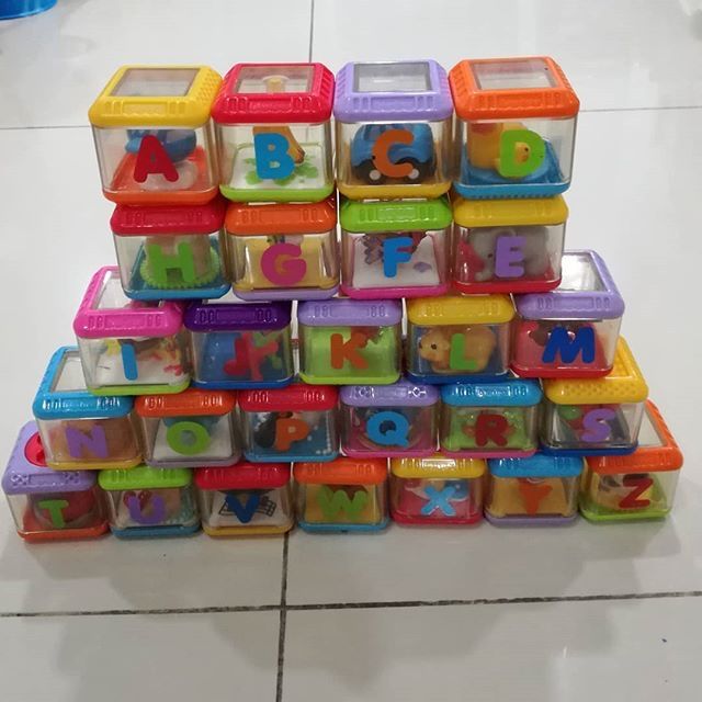 fisher price abc blocks