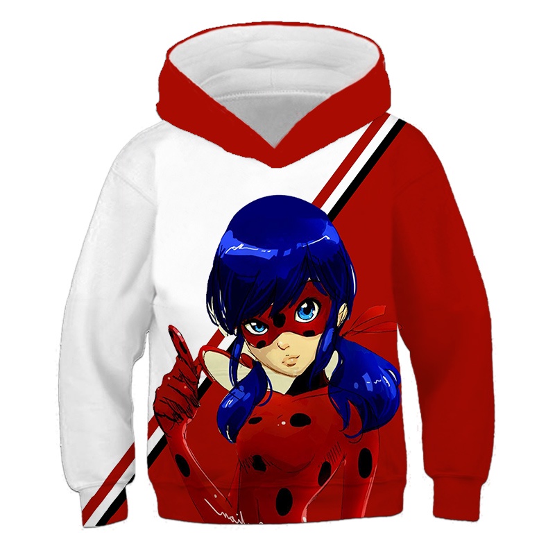 Ladybug Junior Kids Hoodie 4-14 Years Old Cartoon Anime children Sports  Sweatshirt 2022 Summer Sale Free Shipping Baby Clothing Boys Girls  Universal Pullovers | Shopee Malaysia