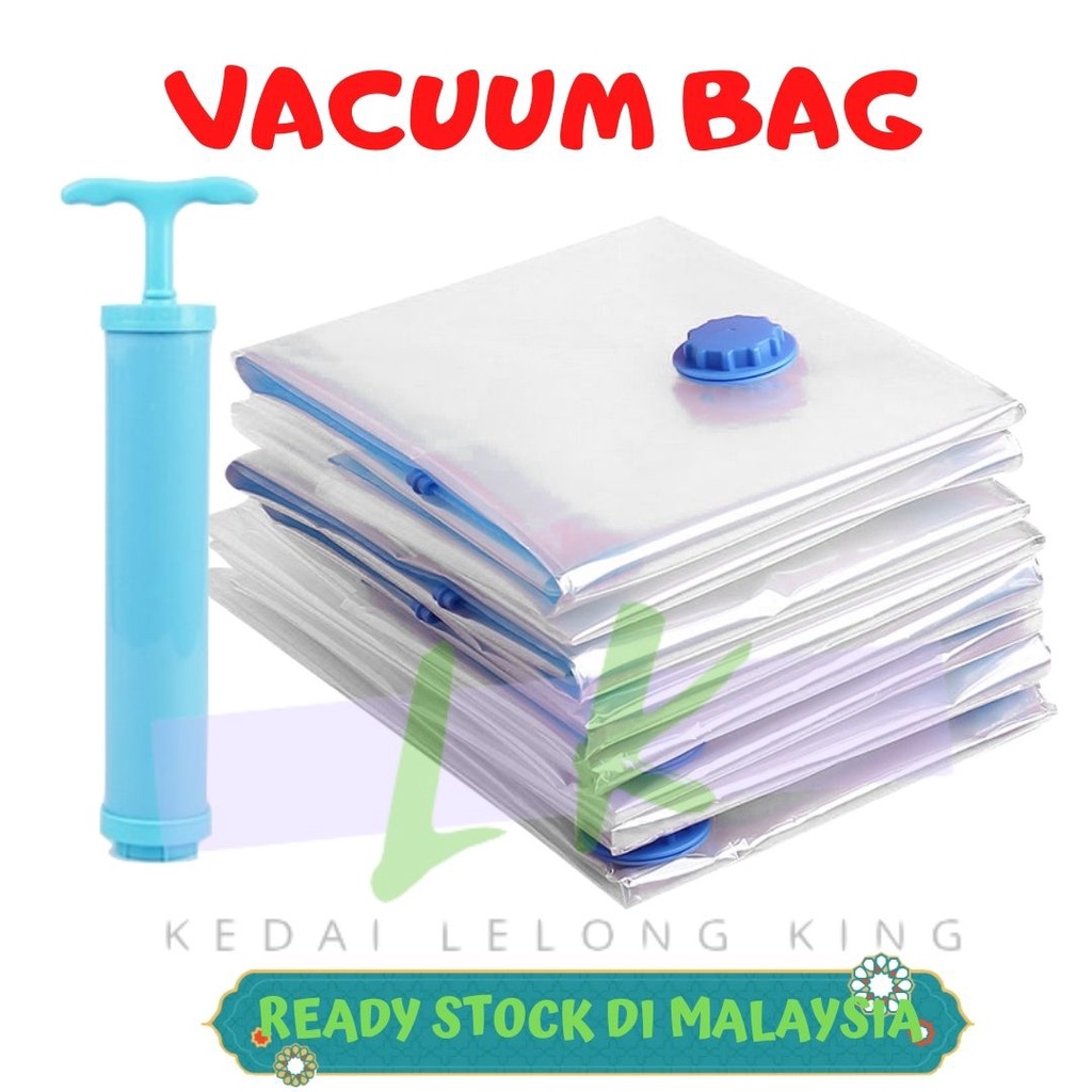 Vacuum Storage Bag / Travel Storage Resealable Vacuum Compression Bags
