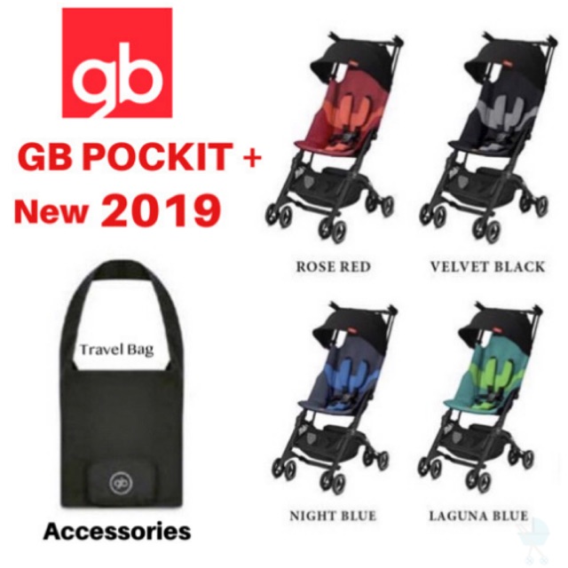 gb pockit stroller 2019