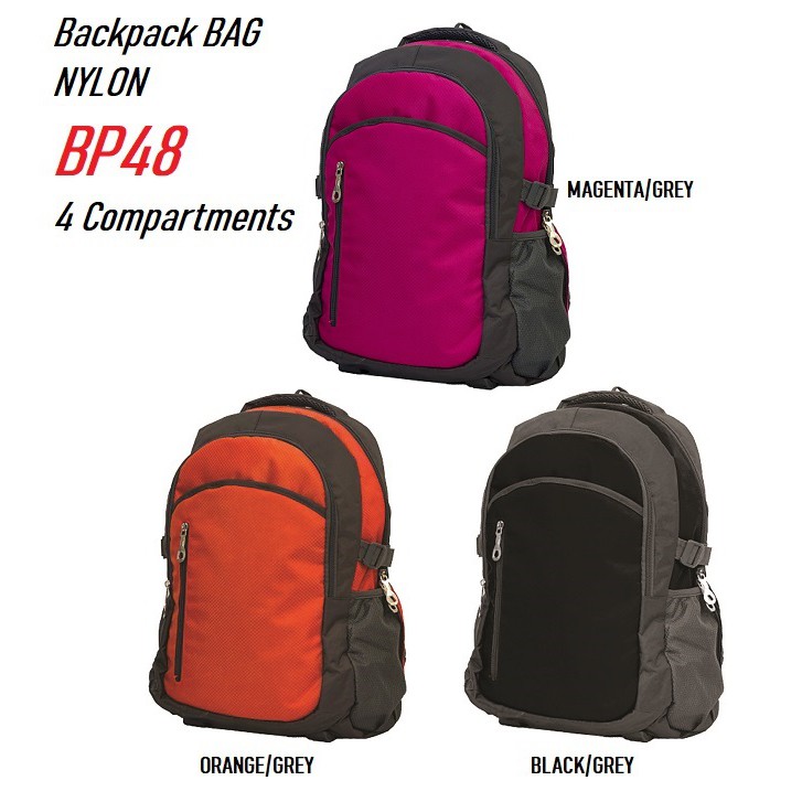 4 compartment backpack