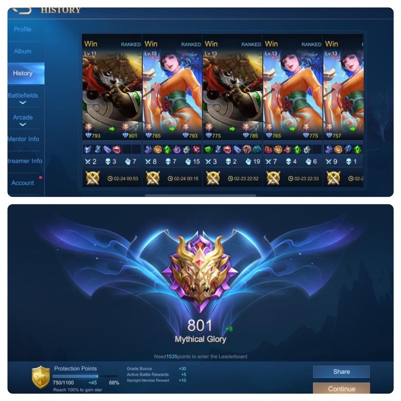 Joki Boost Account Mobile Legends By Ped Shopee Malaysia