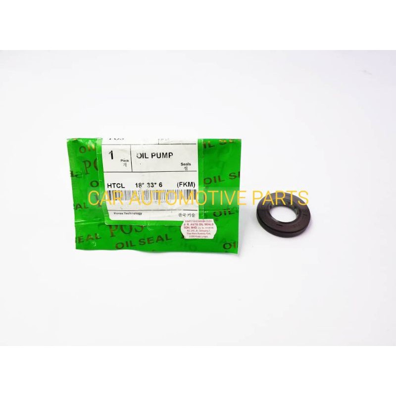 OIL SEAL TIMING / OIL SEAL OIL PUMP HONDA ACCORD SM4, SV4 18X33X6POS Shopee Malaysia