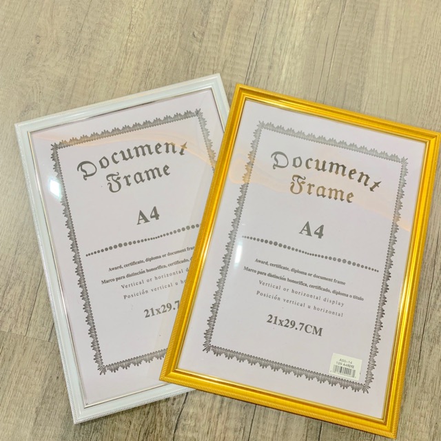 ready-stock-a4-size-document-frame-photo-frame-certificate-frame