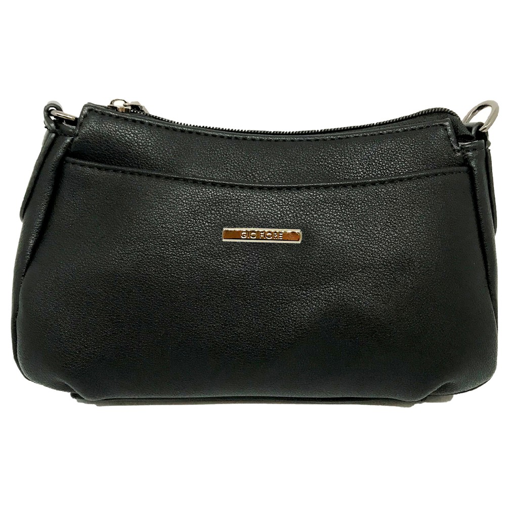 Gio Fiore Casual Sling Shoulder Bag Black Shopee Malaysia