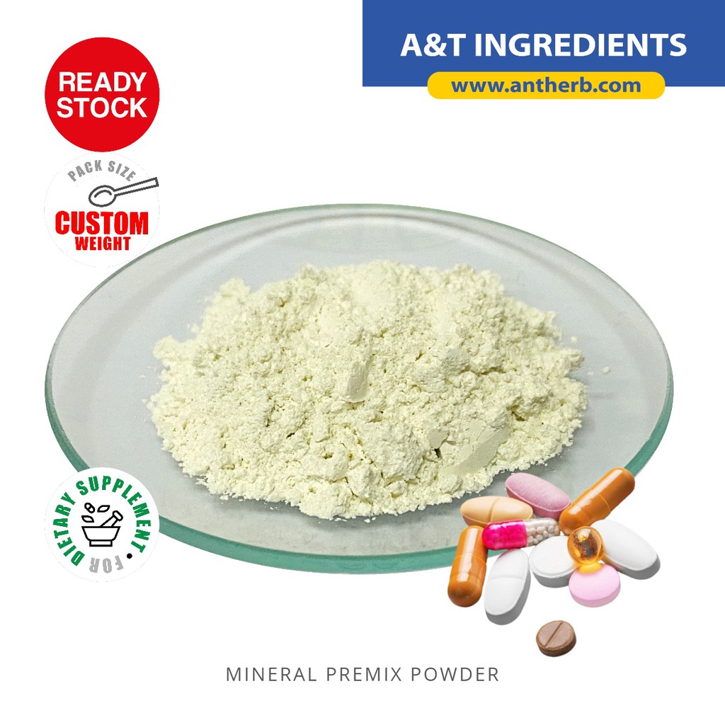 Multi Minerals / Mineral Premix Powder / Serbuk Mineral Pracampuran