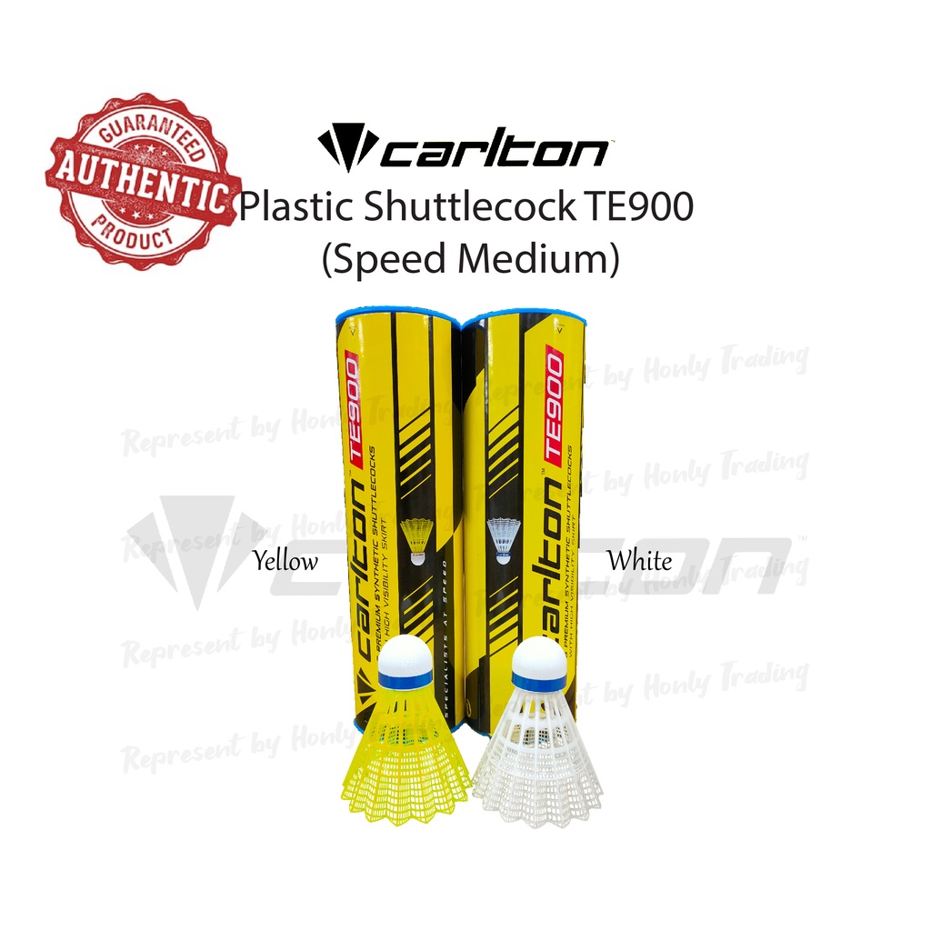 Carlton Plastic Shuttlecock TE900 (6 Pcs per tube) Shopee Malaysia
