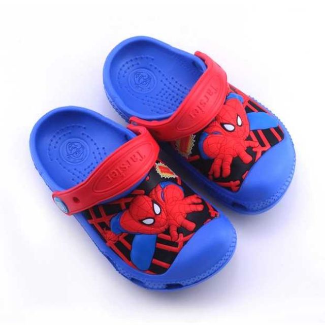 crocs spiderman