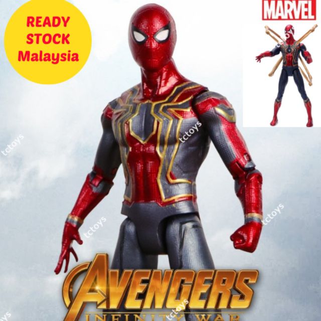 iron spider suit action figure