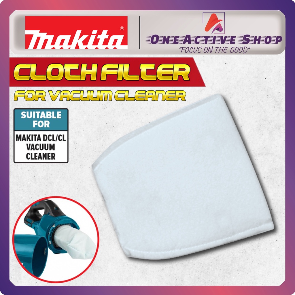 MAKITA VACUUM CLEANER CLOTH FILTER 4430603 FOR MAKITA CL / DCL VACUUM