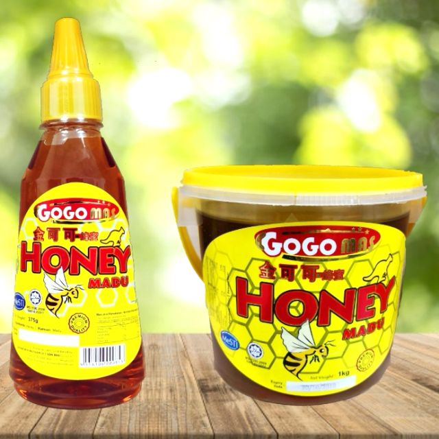 Gogomas Honey Madu 1kg & 375g | Shopee Malaysia