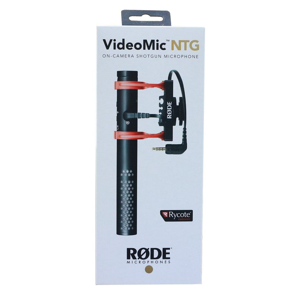 Rode VideoMic NTG Hybrid Analog/USB CameraMount Shotgun Microphone