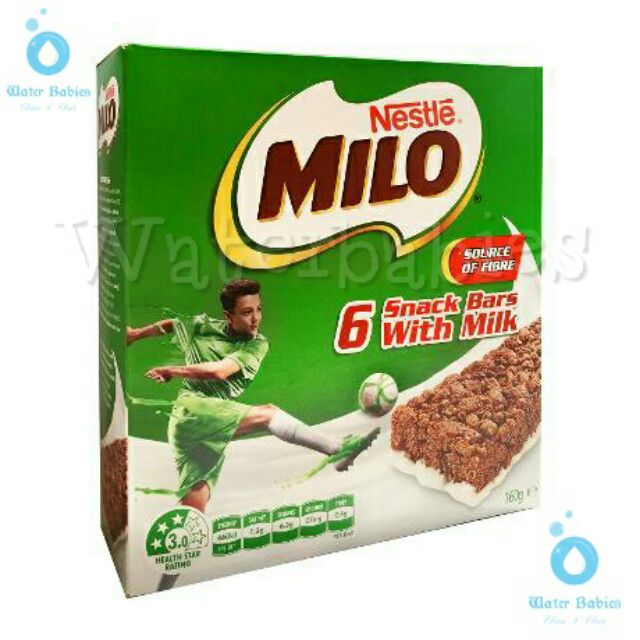 Nestle Milo Energy Snack Milk Bar 160g / Original Bar 126g | Shopee ...