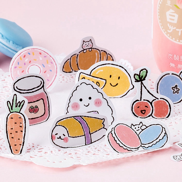 Mohamm Snack Pocket Series Kawaii Cute Sticker Custom Stickers ...