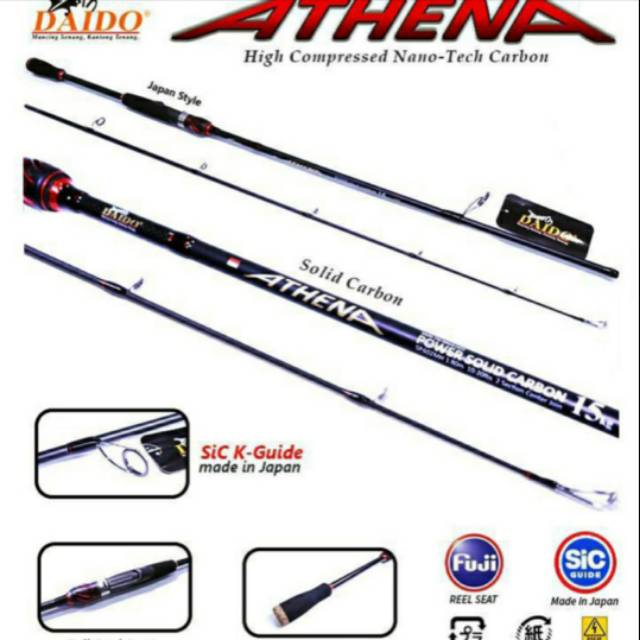 Joran Daido Athena 602 Solid Carbon 6 14 Lb Shopee Malaysia