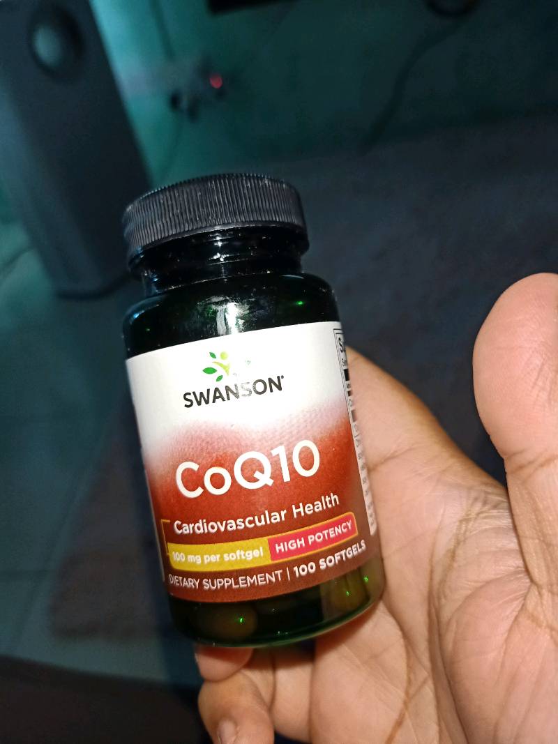 Swanson CoQ10 100mg, 100 Softgels Coenzyme Q10 support heart function |  Shopee Malaysia