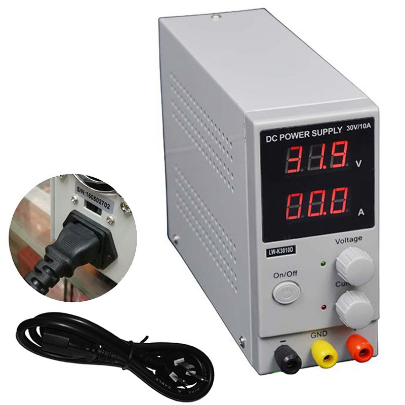 30V 10A 220V Digital Switching Precision Variable DC Power Supply