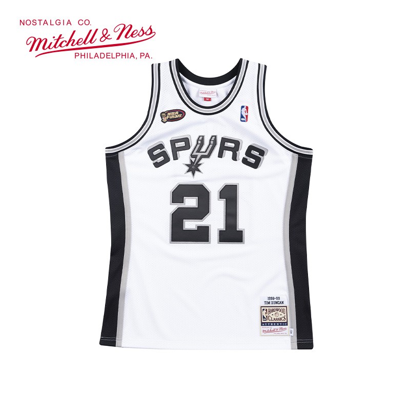 mitchell and ness spurs jersey