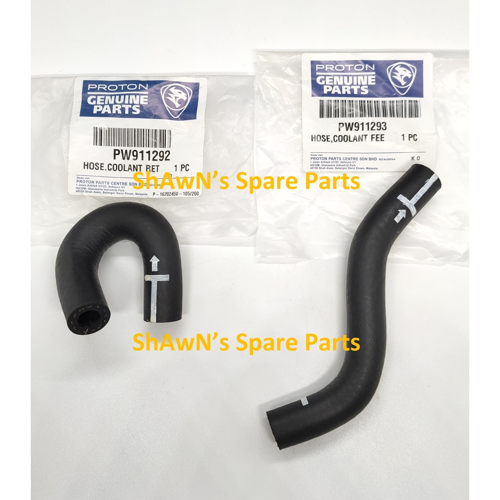 ORIGINAL Turbo Oil Cooler Coolant Hose Proton Exora Bold Turbo / Preve