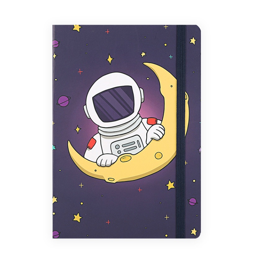 A5 Spaceman Hardcover Notebook Notepad