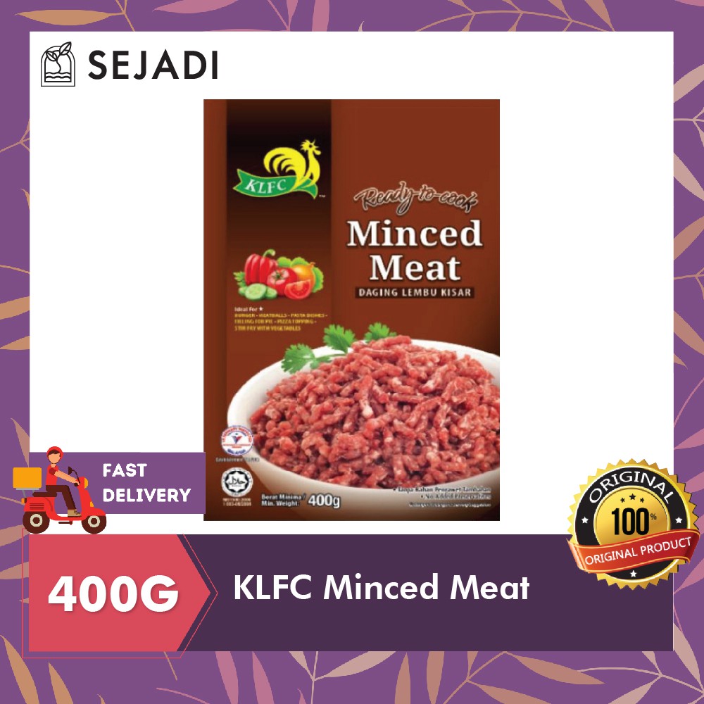 [Ready Stock Sejadi Klang Valley Only] KLFC Minced Meat (400g) Shopee Malaysia