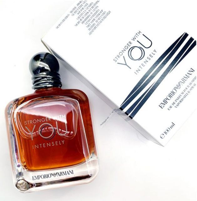 armani stronger with you intensely 100 ml