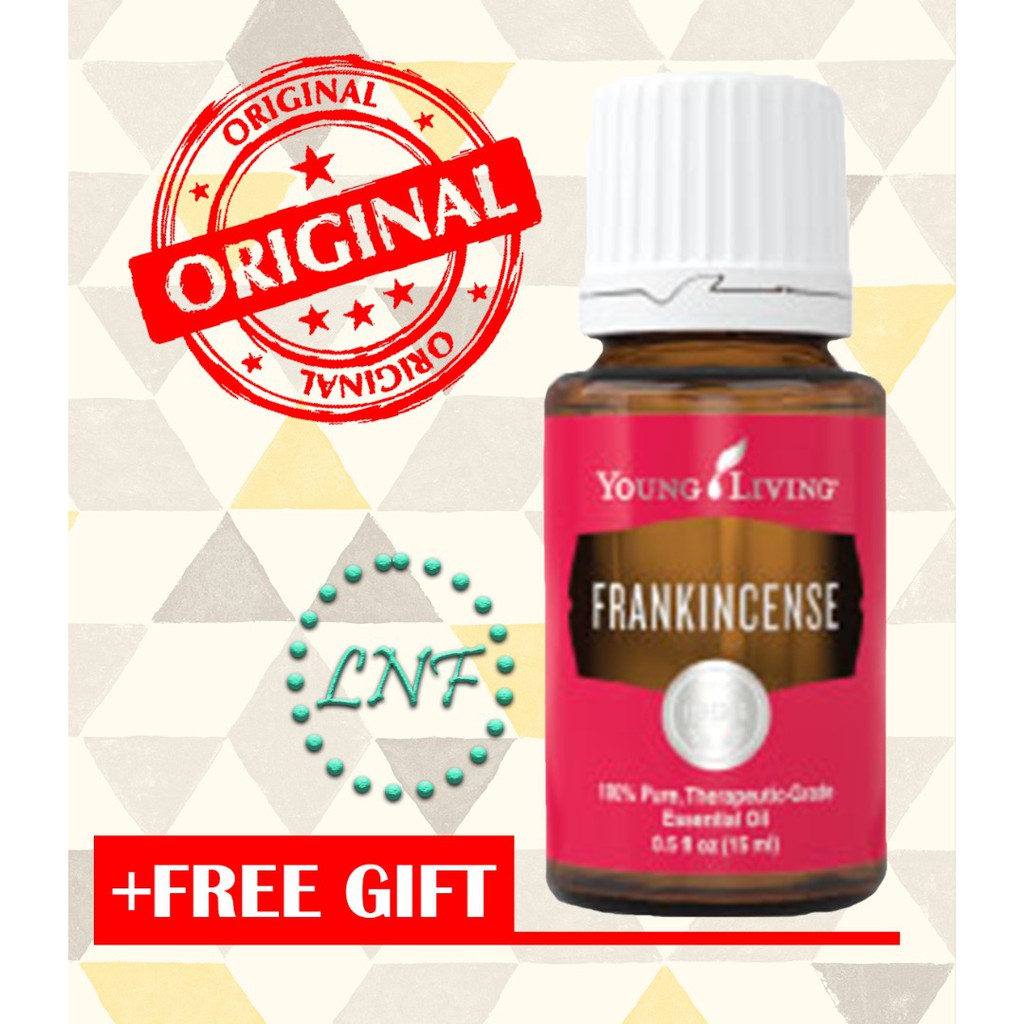 YL Young Livings Frankincense (3 bottles x 5ml) + Free Glass Roller