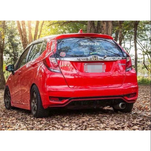 Honda Jazz Gk Rs Rear Bumper Bodykit Shopee Malaysia