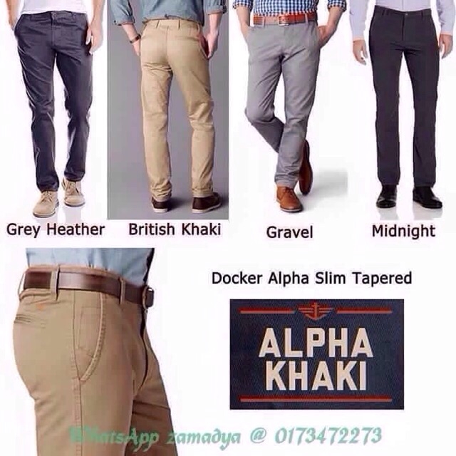 original dockers alpha khaki