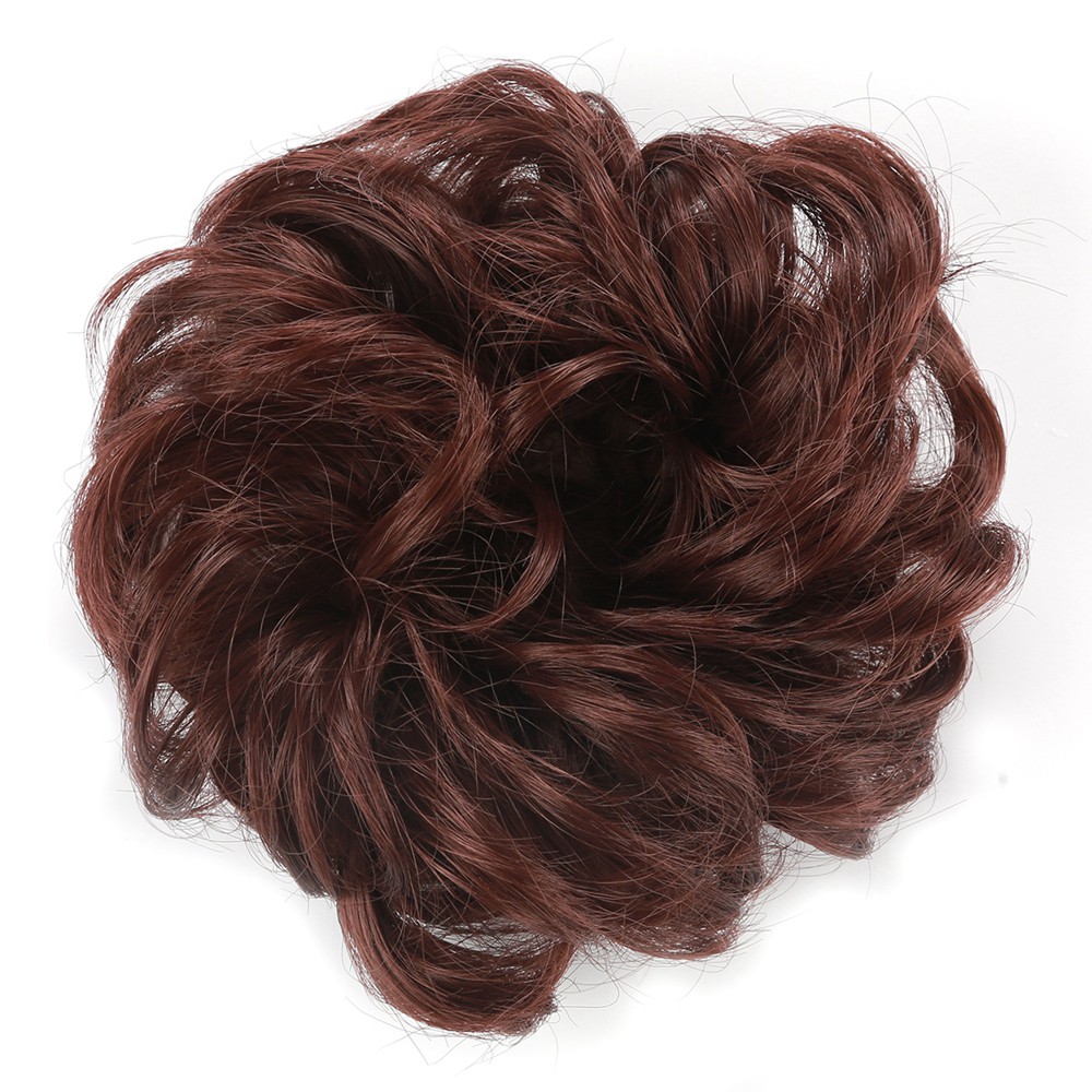MAX Curly Messy Synthetic Fake Hair Piece Ponytail Scrunchie Elastic Hair  Bun | Shopee Malaysia